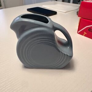 Fiestaware Periwinkle Mini Disc Pitcher